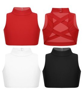 HEGHERFEL - LYCRA BRA/TOP WITH STRAPS AND BACK STRAPS FOR SKATING