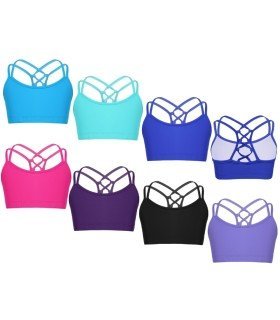 HEGHERFEL - LYCRA BRA/TOP WITH STRAPS FOR SKATING