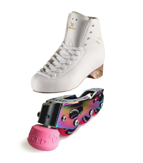 RISPORT ELECTRA WITH STARLIGHT PROFESSIONAL INLINE FIGURE SKATE