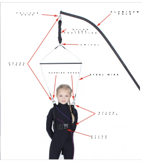 STD FIGURE SKATING COMPLETE HARNESS