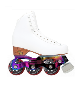 PATIN COMPLETO RISPORT VENUS CON STARLIGHT INLINE FIGURES SKATE