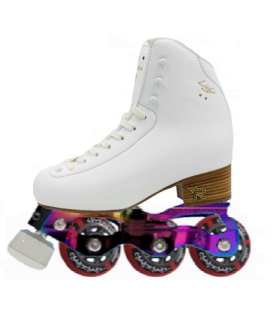 PATIN COMPLETO RISPORT ELECTRA CON STARLIGHT INLINE FIGURE SKATE