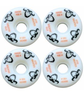 STD PARK WHEELS 58X33MM 102A NO CORE (4 PACK) V-1 DESIGN